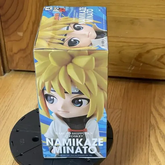 Naruto Shippuden Q-Posket Minato Namikaze Figure Version A Banpresto NEW - Picture 4 of 5